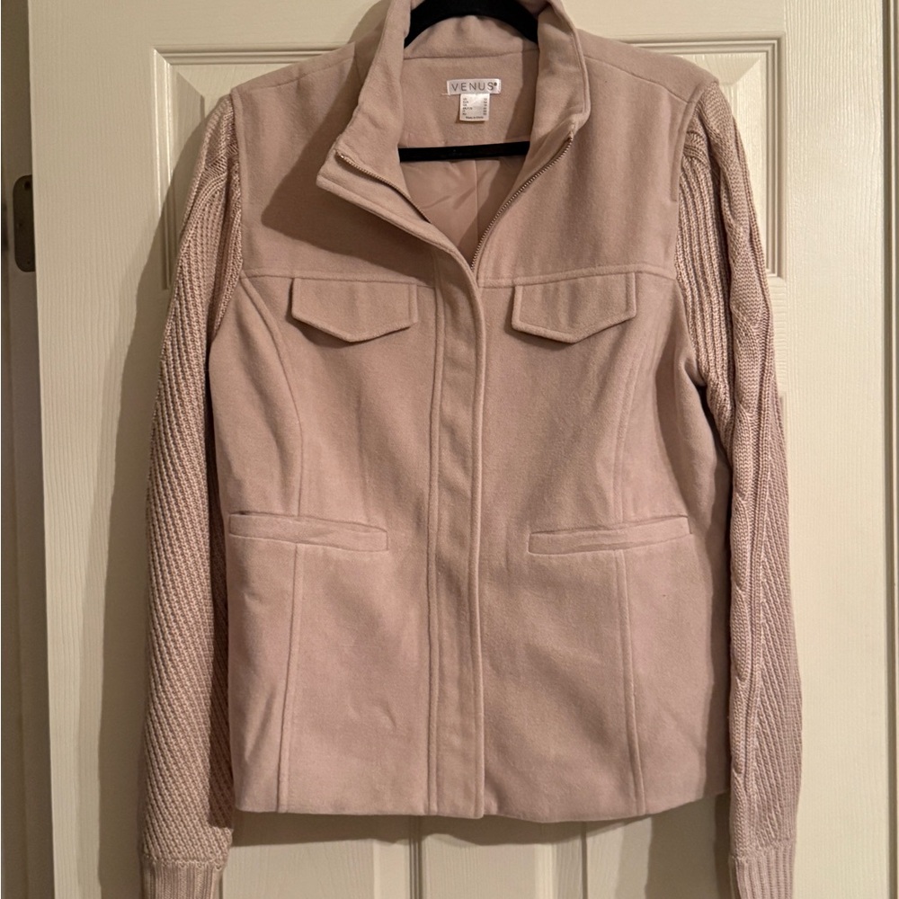 VENUS Women's Tan/Mauve Utility Jacket